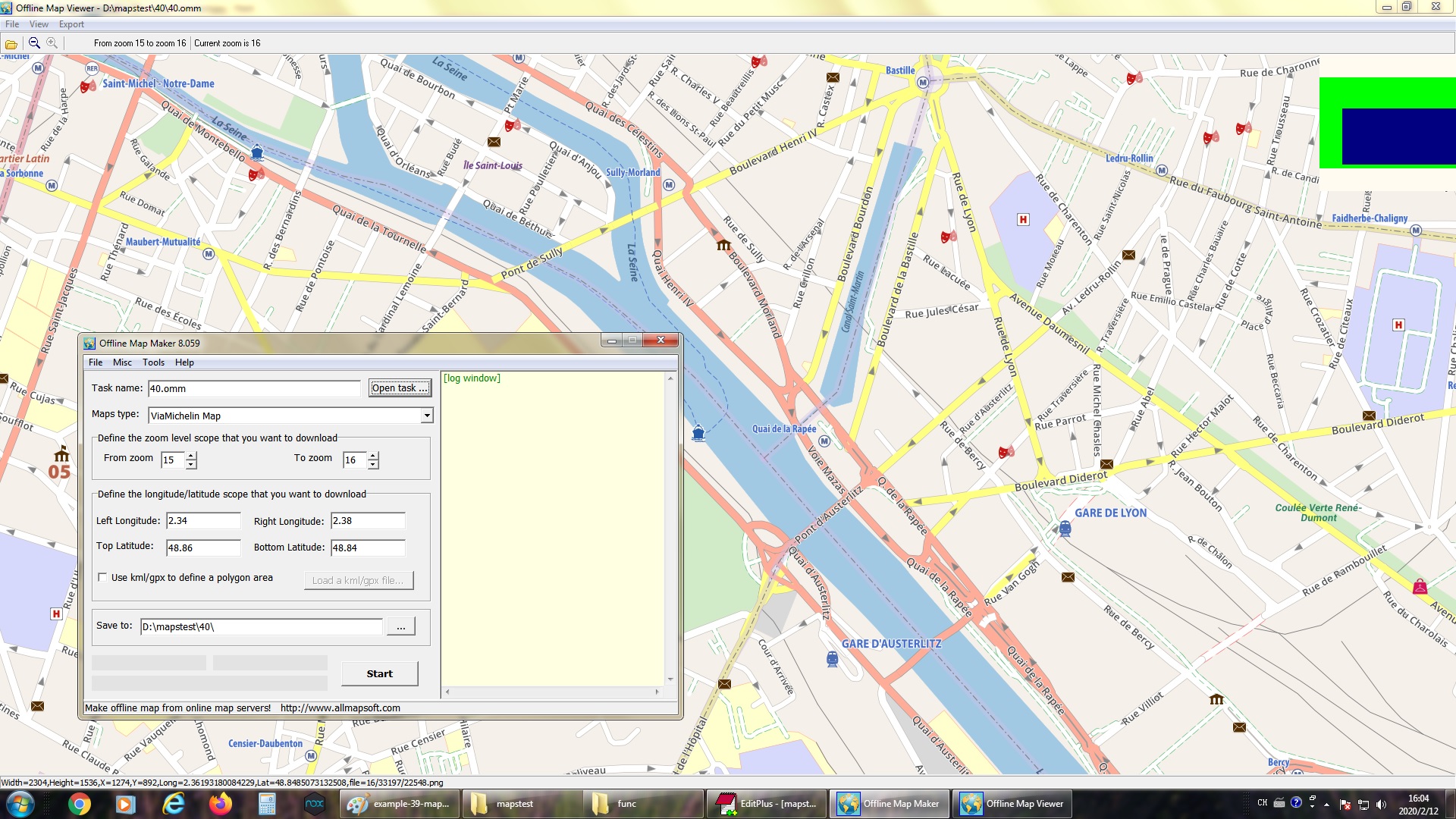 instaling AllMapSoft Offline Map Maker 8.270